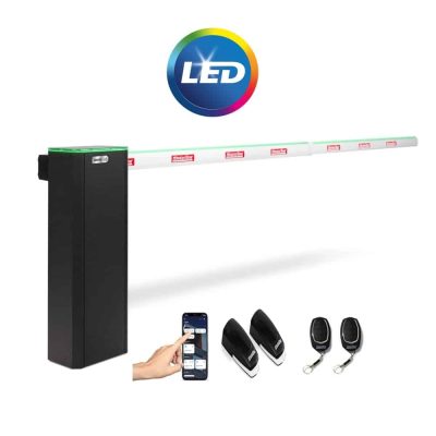 Prometna zapornica MOTORLINE WiFi LED s teleskopsko roko